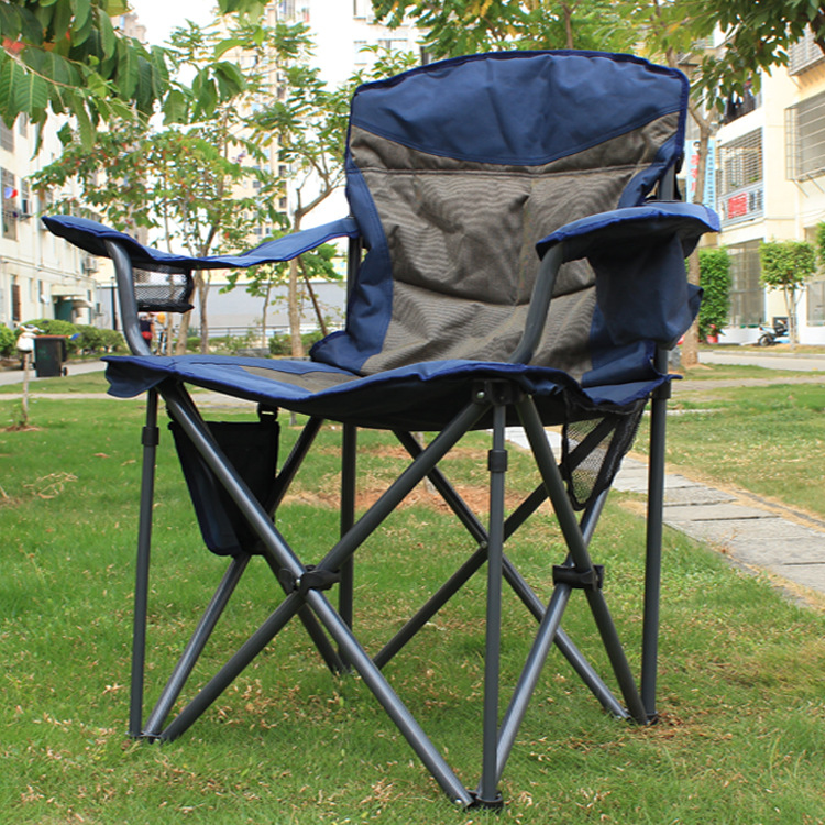 Add cotton thickened folding chair Outdoor casual beach chair to…