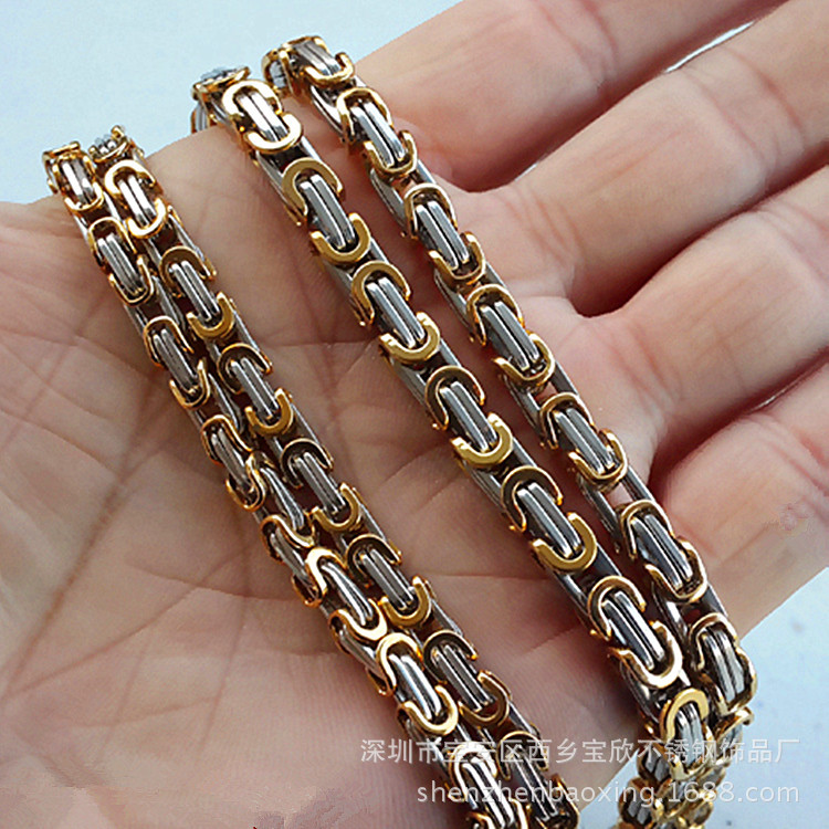  steel necklace wholesale