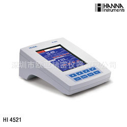 HI4521专业级微电脑微电脑pH-EC-TDS-盐度-°C多参数水质测定仪