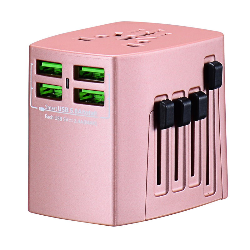 USB多功能 转换插头礼品赠品转换插头礼品供应东莞四合一插头