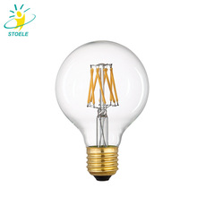厂家定 制 爱迪生LED灯丝灯泡 E27螺口8w复古节能灯泡 节能灯
