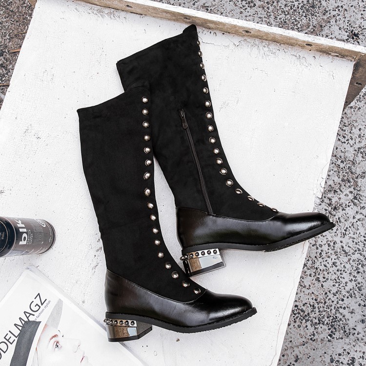 Bottes femme BELLES CHAUSSURES en PU artificiel - Ref 3354773 Image 3