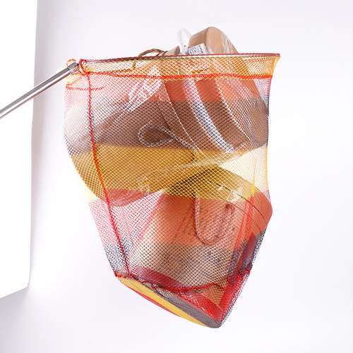 Wholesale stainless steel net copying head, fishing gear folding net copying bag, net copying bag wholesale, net copying head