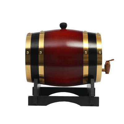 Manufacturers custom 5L Cask wooden  oak pine Cask Wine Liquor and Spirits a living room decorate wooden  Cask