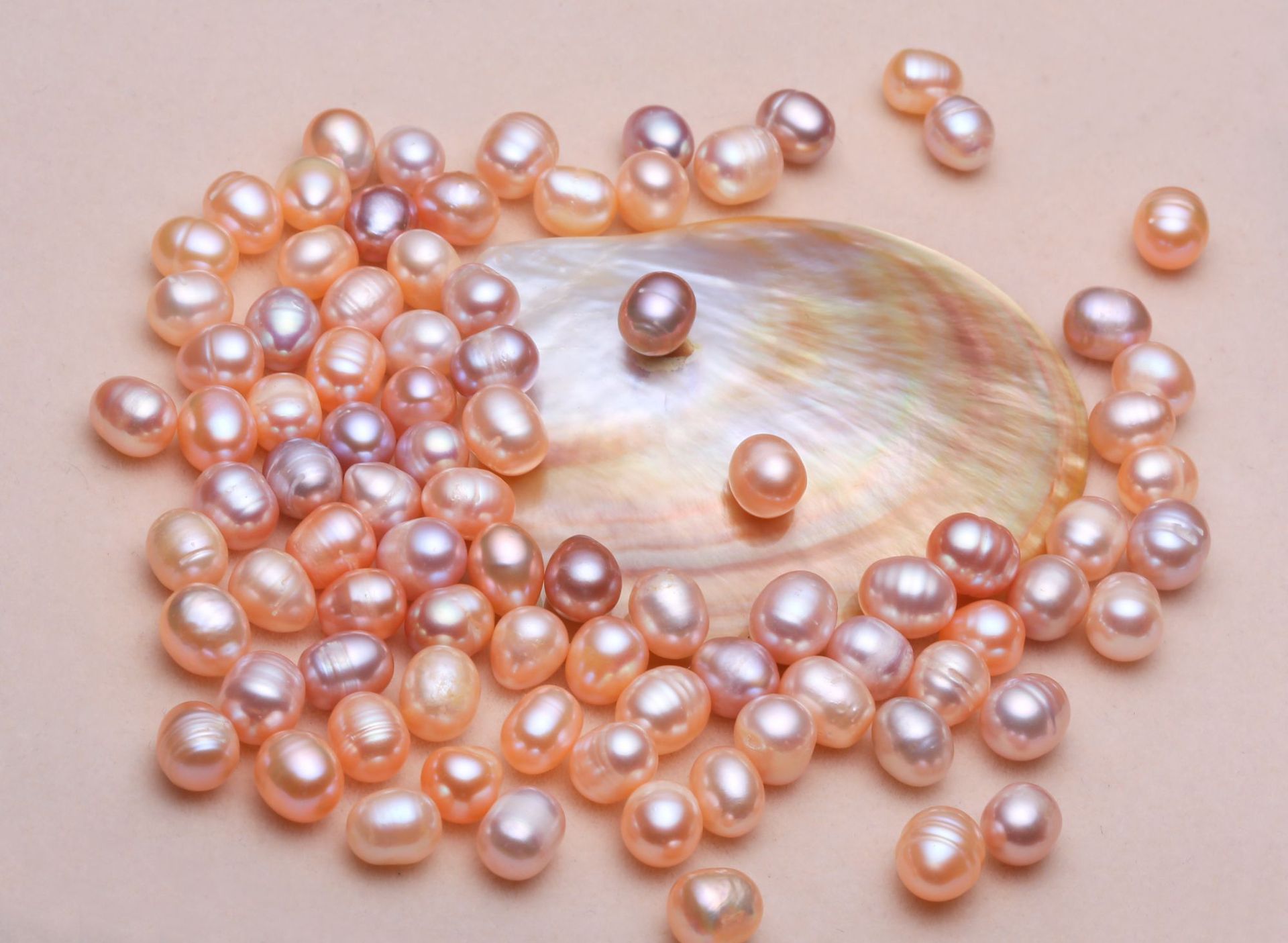 5A级颗粒珍珠裸珠 淡水珍珠批发 2-12mm散珠天然色-阿里巴巴