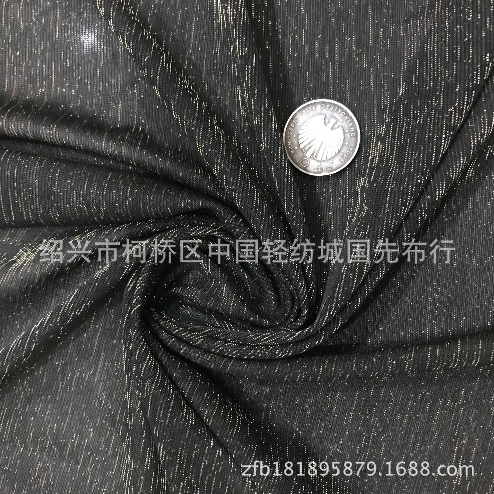 厚款蛀虫布 金银丝两面弹力布拉架弹力布 柯桥中国轻纺城厂家直销