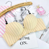 Comfortable sexy fashionable underwear, straps with letters, push up bra, wireless bra, simple and elegant design