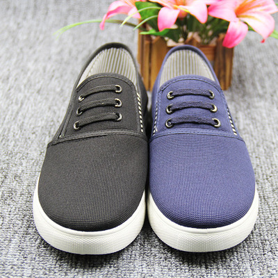 man Cloth shoes Old Beijing leisure time Walking shoes Manufactor wholesale motion A pedal leisure time Flat bottom Single shoes