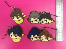 日单正版散货 忍者乱太郎 橡胶挂件