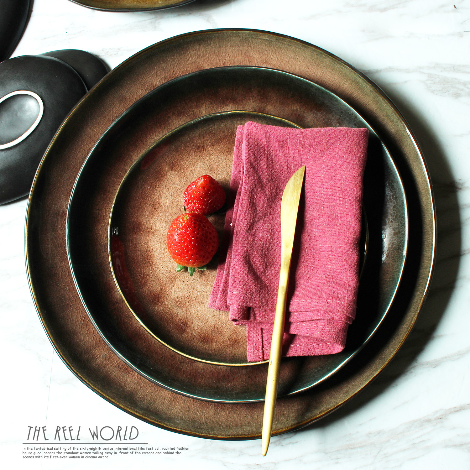 Creativo de la vendimia vajilla de cerámica vajilla del hogar vajilla de porcelana gran disco de pescado plato de arroz tazón de sopa tazón de ensalada plato de sabor pequeño