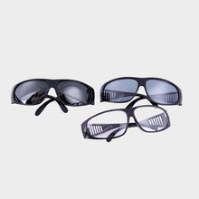 聖康弧形平光電焊眼鏡 保護眼睛塑料玻璃眼睛 白灰黑防護眼鏡