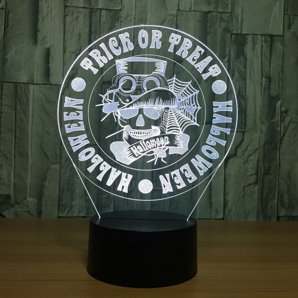 亚克力创意3d立体led小夜灯