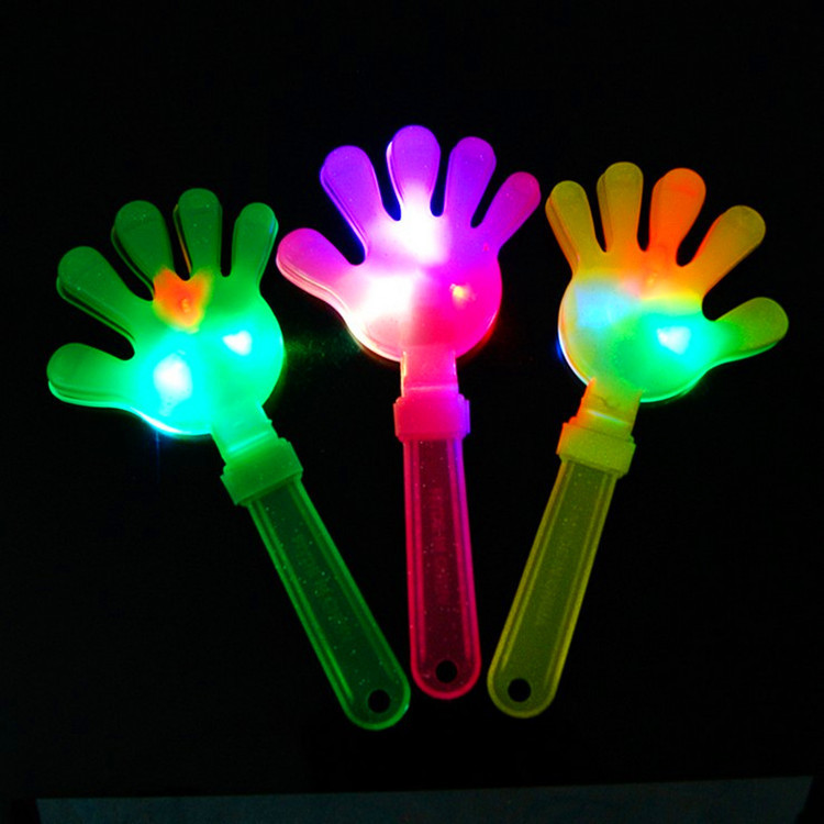 sale Large 28 centimeter Plastic luminescence Hand shot Vocal concert festival gift Cheer prop Stall wholesale