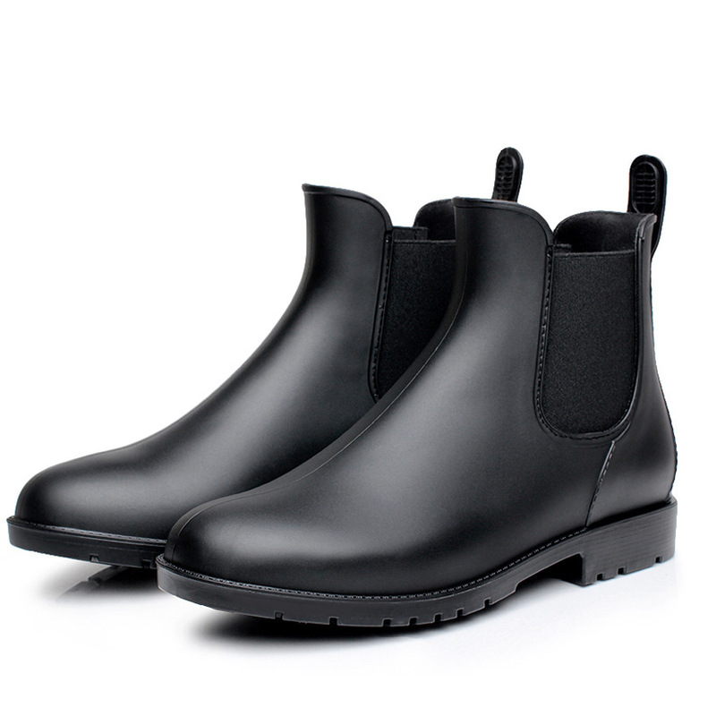 Exported to Japan Low-Top Men's Rain Boots, Fashionable Waterproof Low-Top Rain Boots, Chelsea Water Shoes, Men's Casual Short-Tube Rubber Shoes Exported to Japan Low-Top Men's Rain Boots, Fashionable Waterproof Low-Top Rain Boots, Chelsea Water Shoes, Men's Casual Short-Tube Rubber Shoes