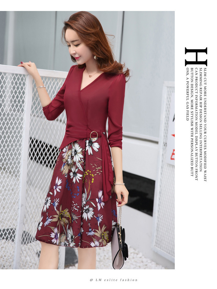 欣贝拉，2017新款春装，连衣裙，两件套，