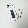 Black hairgrip, hair accessory, spray paint, hairpins, bangs, simple and elegant design, wholesale