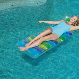Bestway43124水上充气水床波浪浮排水上运动成人冲浪板