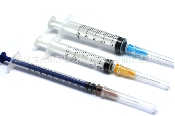 1 2.5 5 10 20 30 50ML塑料针筒针管/分装液体点胶加墨灌肠工具