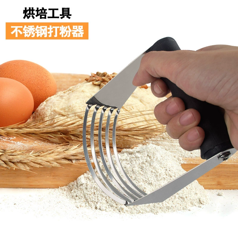 Кухонный инструмент из нержавеющей стали для муки, порошковые ингредиенты: мука, сахар, масло, смешивание, измельчение