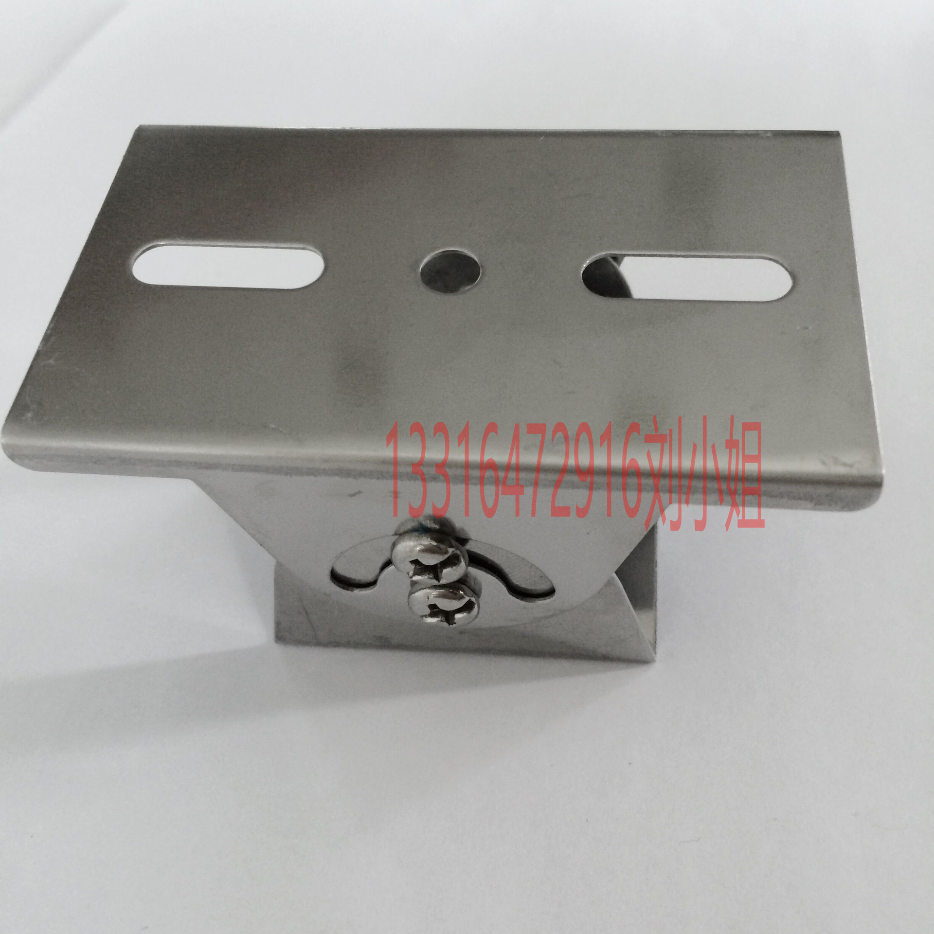 监控不锈钢鸭嘴支架 摄像机//护罩不锈钢万向节80*46*40整箱包邮