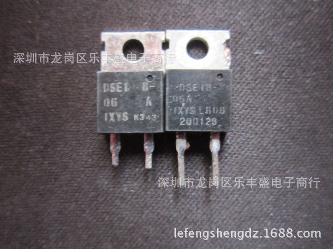 DSEI8-06A 拆机IXYS TO-220-2 超快速二极管 8A 600V
