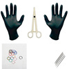 Physiological jewelry, tools set, nose piercing, belly button piercing