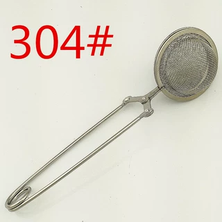 创意生活家居用品不锈钢茶夹香料过滤器304#圆网夹食品级材料欧标