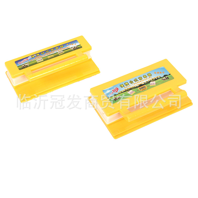 台式穿串器白底