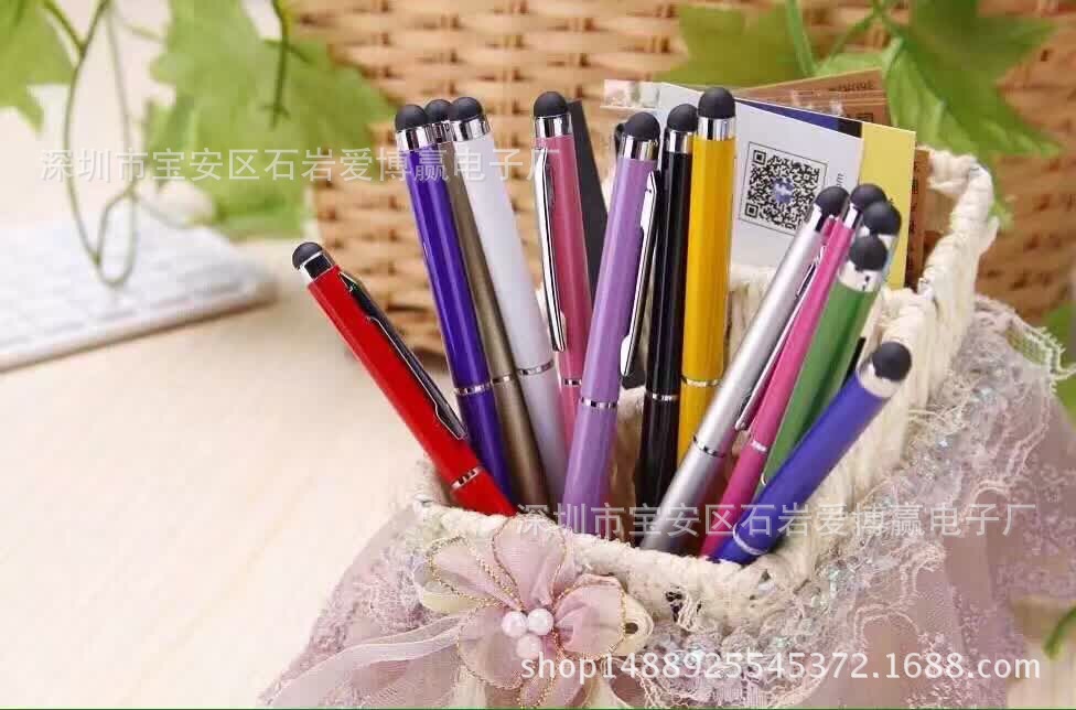 wholesale Stylus Dual-use 0 Capacitance Touch Pen Capacitive pen Stylus