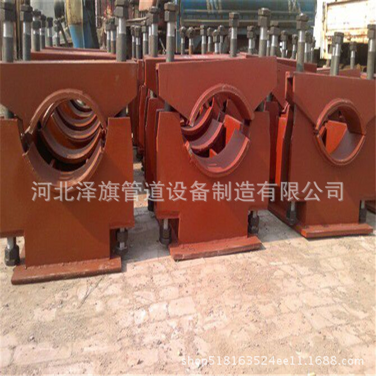 D14横担弹簧用管夹管座Z1管夹固定支座Z2焊接固定支座