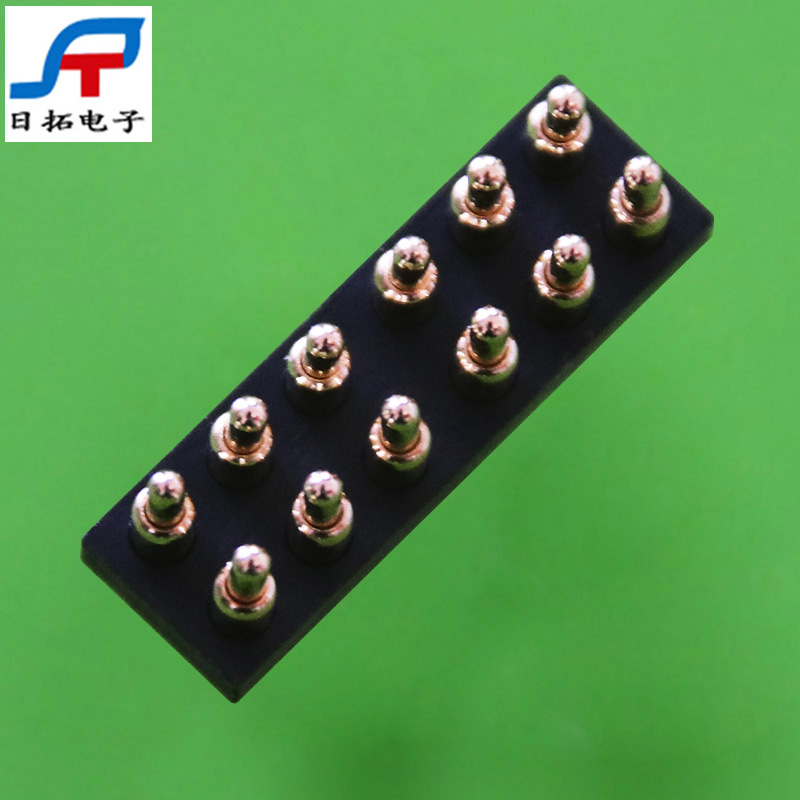 日拓电子pogopin弹簧针 电子产品材料pogo pin连接器量大优惠