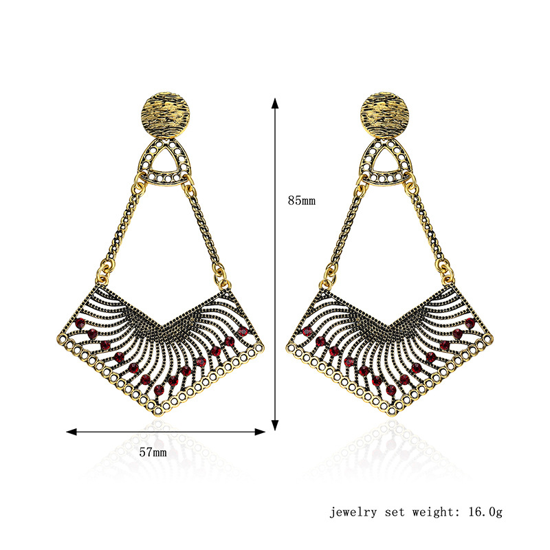 Occident and the United States alloy plating earring (61179390)NHLP0811-61179390