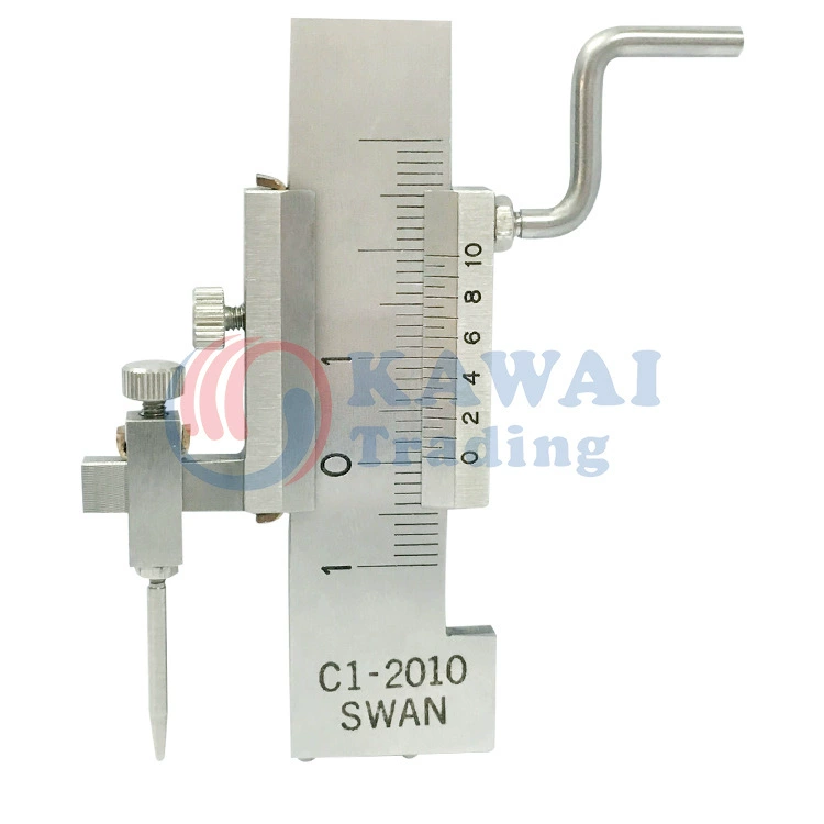 [日本SWAN天鹅牌段差规面差规C1-2010 工业级不锈钢高精度测量工具]
