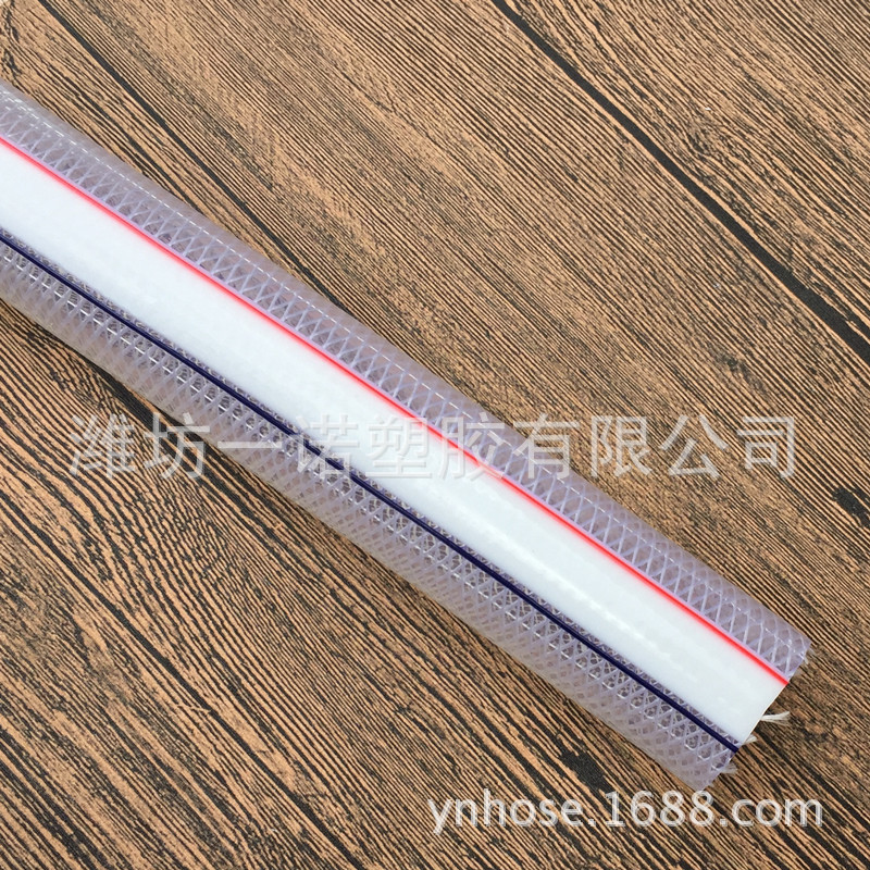 批发PVC网纹管夹纱软管出口日本等国家蛇皮管