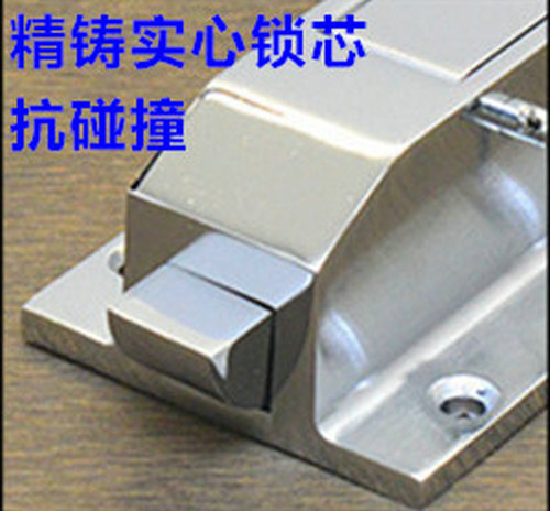 冰库安全拉手工业拉手锁冷库***锁冰柜锁HS-1180烘箱门锁烤箱把