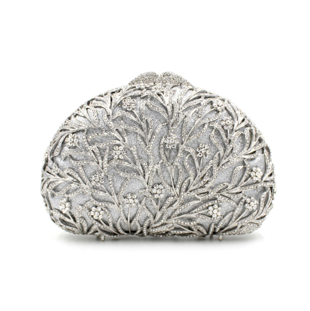 * BL009 AliExpress bolso de diamante de cristal de metal aire bolso de cena bolso de diamante bolso de mano damas rojo