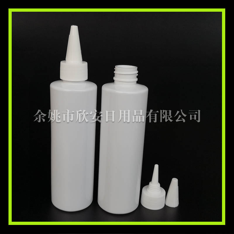 200ml尖嘴塑料瓶打印机墨水瓶尖盖油墨瓶尖嘴200ml瓶点胶瓶