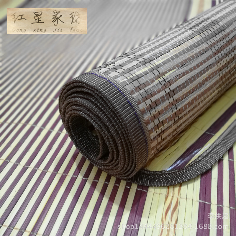 Manufactor wool BRIC Mat Child seats Single Double student dormitory construction site Double color summer Bamboo mat Straw mat