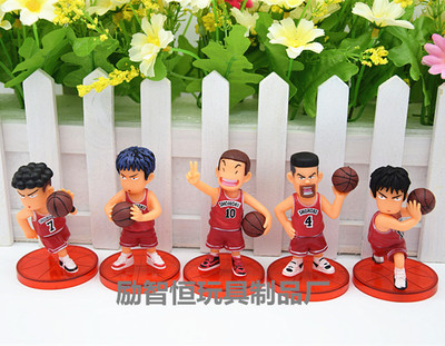 5 models Slam Dunk Yingmuhuadao Chuanfeng scene baby Birthday Cake decorate Decoration Doll doll
