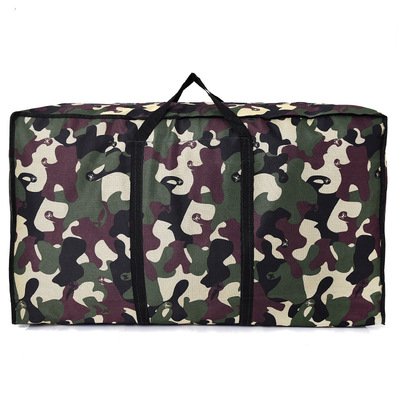 厂家定制 迷彩防水印花牛津布包 行李包装旅行收纳袋 运动健身包