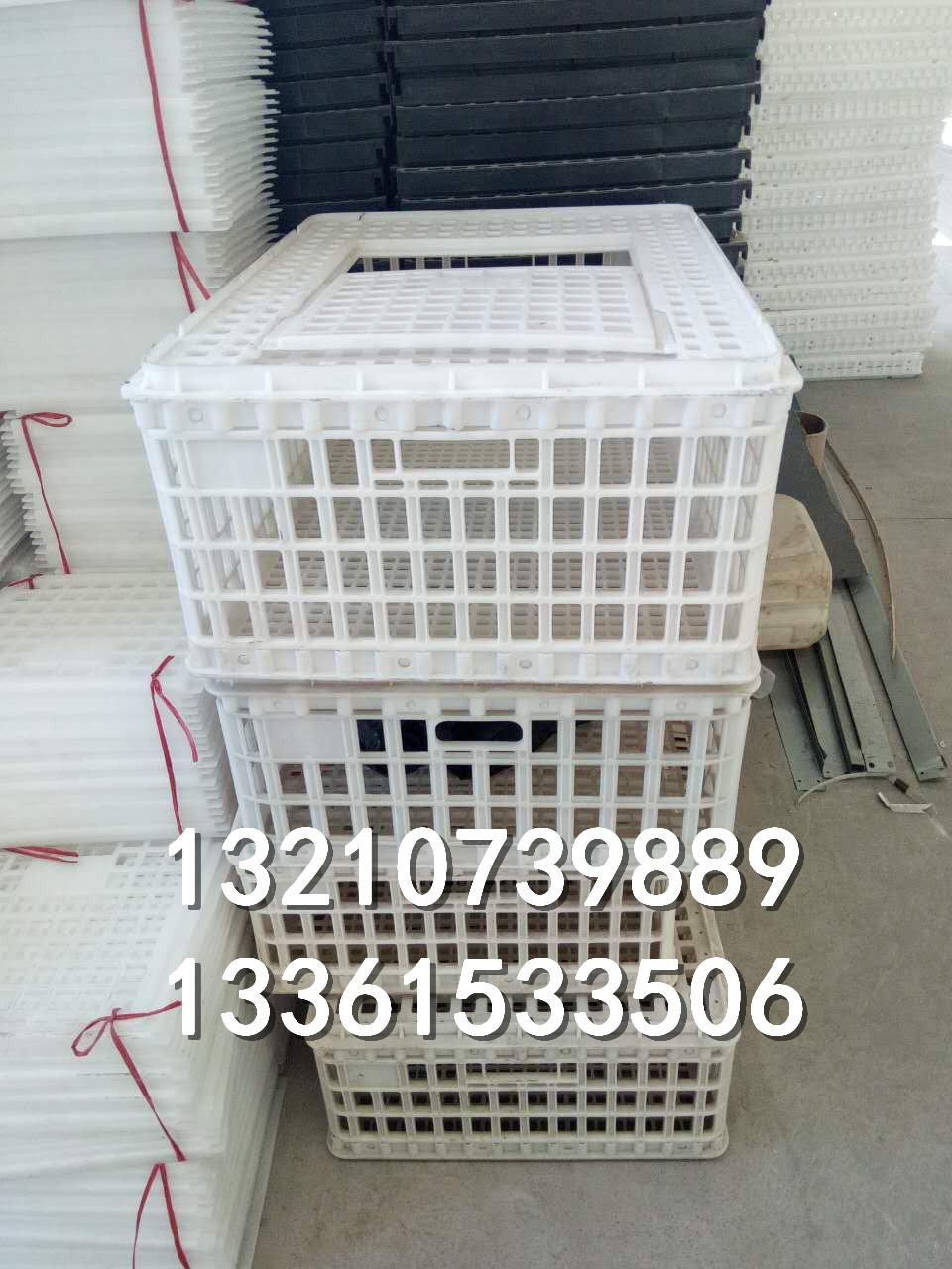 大鹅运输笼 大鸭周转筐 活鸡周转箱厂家