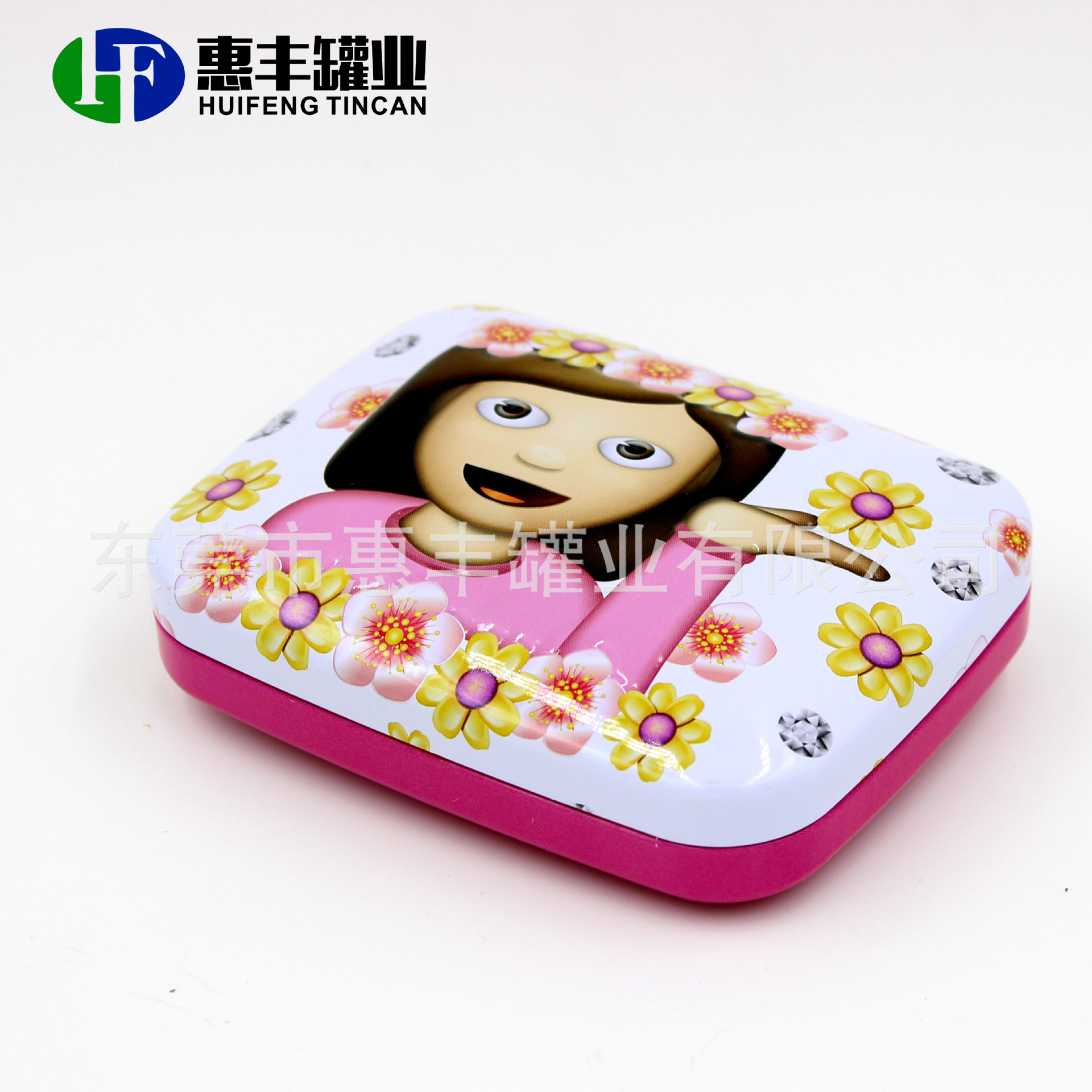 供应缩口马口铁罐 首饰盒口红化妆品包装铁盒 口袋纸巾罐TIN BOX