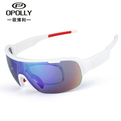 廠家批發騎行半框男女隔風沙近視騎行風鏡偏光戶外自行車護目眼鏡