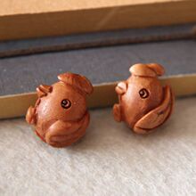 龙纹桃核 鸡生肖 野生桃核雕刻 野生 配件配珠批发编制DIY