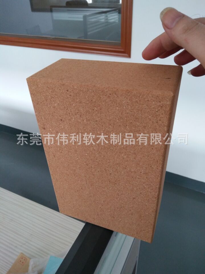 软木瑜伽砖细颗粒