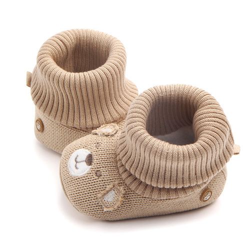 New baby woolen shoes, soft sole non-slip baby shoes, baby toddler shoes wholesale 0793