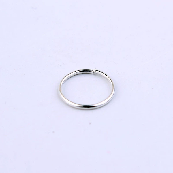 12mm silver circle (ten packs)