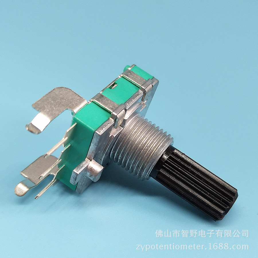 厂家直供16mm卧式不带开关编码器 360度电位器24脉冲 数字电位器