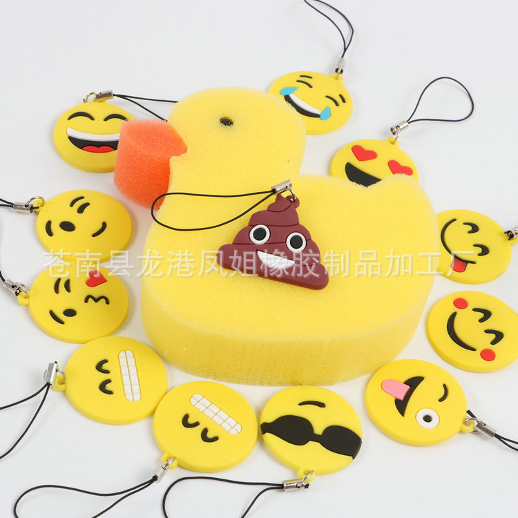 批发定制 韩国硅胶卡通钥匙扣 PVC立体钥匙扣 钥匙扣挂件