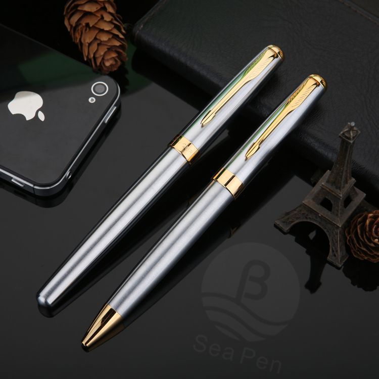 gift Pen Signature pen Discount supply Steel white High-end suit business affairs gift Manufactor